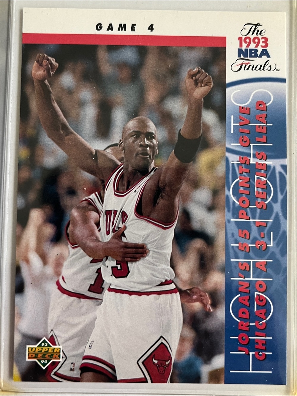 1993-94 Upper Deck Michael Jordan. NBA Finals.